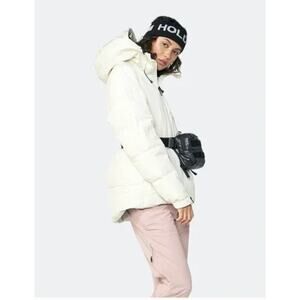 Holden Ivory Down Insulated Quilted Puffer Jacket size medium